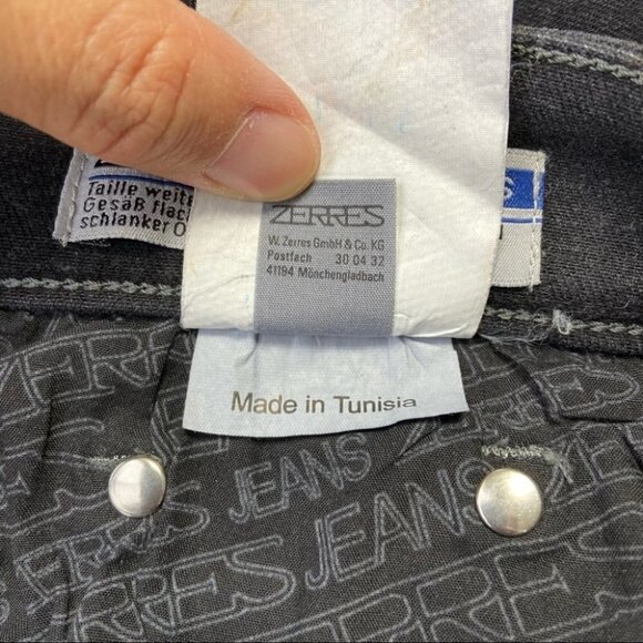 ZERRES Comfort Waistband Beaded Slim Fit Straight Jeans - Picture 14 of 15